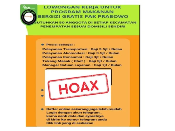 Aplikasi pendeteksi loker hoax